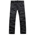 Hiking Pants Adjustable Waist Lightweight Zip-Off Convertible Trousers Water-Resistant Stretch Men's Outdoor Pants for.