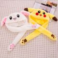 【Toy life hall】Cimiva Moving Rabbit Ears Lovely Luminous/No Light Kids Plush Hand.