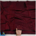 Trendy Collection One Colour Tangail Tant Halfsilk Chumki Saree For Women -Japani Silk Saree.