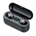 F9 TWS True Wireless Earbuds With Power Bank tuch Bluetooth 5.0 headset in-ear sports digital display charging compartment intelligent noise reduction Earphone by Arham Gedget. 