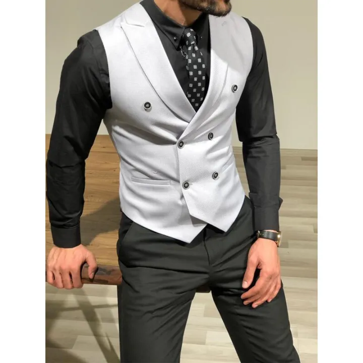 Men's%20Suit%20Vest%20Double%20Breasted%20Sleeveless%20Wedding%20Groom%20Vest%20Retro%20Slim%20Fit%20Work%20Wear%20Business%20Waistcoat%20-%20Image%202