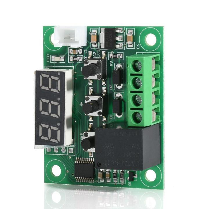 KOGEEK%20W1209%20Blue%20LED%20Digital%20Temperature%20Controller%20Board%20Micro%20Thermostat%20Electronic%20Temp%20Control%2012V%20DC%20Sensor%20Module%20Switch%20with%20One-channel%20Relay%20and%20Waterproof%20-%20Image%204
