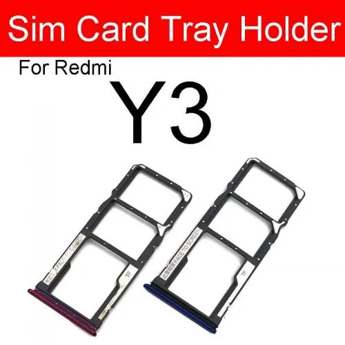 rtk%20Xiaomi%20Redmi%20Y3%20/%20Redmi%207%20Origenal%20Sim%20Tray%20Sim%20Door%20Dual%20Slot%20-%20Image%202