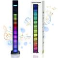 RGB Sound Control Rhythm Lights, Car Music Level Lights, 32 LED 18 Colors Audio Spectrum Analyzer. 