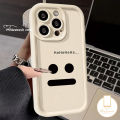 For Samsung A05S A14 A12 A54 A05 A04s A50 A20 A52 A53 A30s A34 A11 A51 A03 A50s A02s A31 A10s A52s A13 A32 A24 A04E A23 A03s A20 Minimalist Hehe Expression Black White Couples Soft Case.