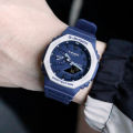 (Ready Stock) G .Shock GA2100 Men Watch Sport Watch Dual Time Display Water Resistant Shockproof and Waterproof World Time LED Men's Boy Sports Wrist Watches with 2 Years Warranty GA-2110ET-2A. 