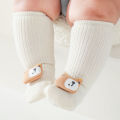 GC Infant Babies Anti-slip Floor Socks Newborn Cotton Cartoon Doll Warm Socks For 0-3 Years Old Boys Girls. 