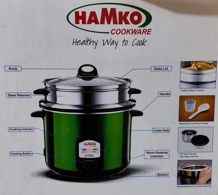 Rice%20Cooker%20&%20Curry%20Cooker%201.8%20L%20Single%20pot%20(Stainless%20steel/Non-stick)%20SS%20Body%20with%20Glass%20Lid%20-%20Image%203