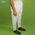 White Color Comfortable Loose Cotton Pajama for Men. 