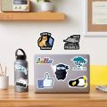 Developers Programming Languages Stickers Logo Github Go Python Linux DIY Toy Gift Decorative Decal for Phone Laptop Waterproof.