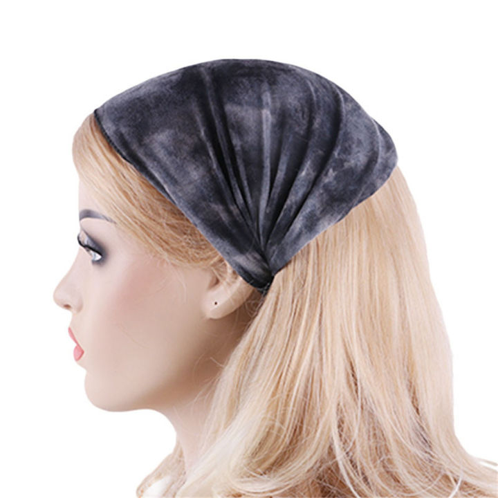 Bandage%20For%20Women%20Girl%20Headband%20Hair%20Bands%20Beach%20Sports%20Elastic%20Cotton%20Headbands%20Turban%20Tie%20Dye%20-%20Image%202