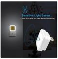 Mini LED Night Light EU/US Plug-in Dusk to Dawn Sensor Wall Nights Lamp Square for Bedroom Hallway Stairs Corridor 110V 220V. 