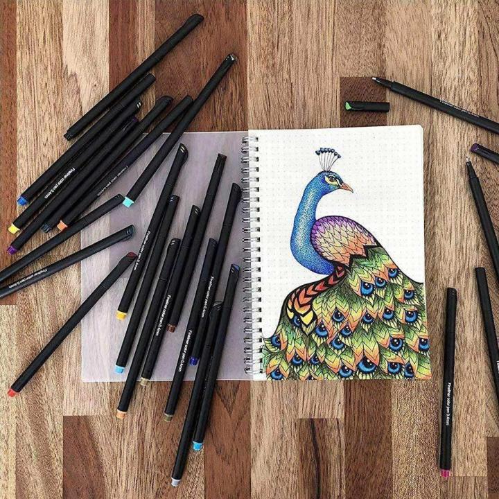 12/24%20Colors%20Bullet%20Journal%20Pens0.4mm%20Tip%20Fineliners%20-%20Image%208