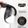 Eight Character Bangs Wig Air Bangs Hairline Natural Forehead Invisible Simulation Bangs Wig Piece Bangs Extension False Tassels. 