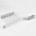 Toast Slice Holder Oven Stainless Steel Sandwich Rack for Roasting Household.