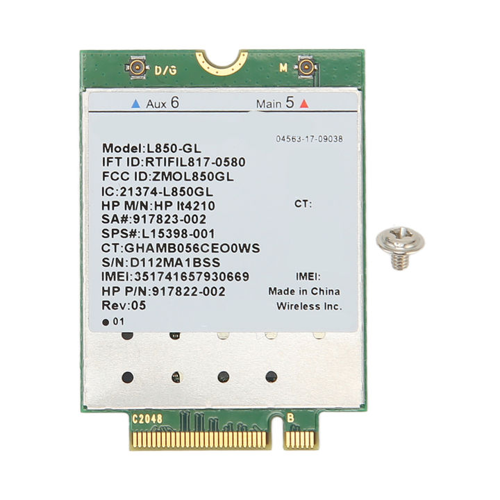 L850%20GL%20IT4210%20Module%204G%20LTE%20High%20Speed%20Multi%20Band%20Network%20Card%20Adapter%20for%20HP%201040%20840%20850%20430%20440%20Laptop%20PC%20-%20Image%202