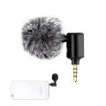 PULUZ 3.5mm Jack Phone Single Directional Adjustable Microphone(Black). 