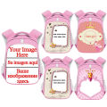 Customize The Image / Logo / Name Backpack Children School Bags Girls Book Bag Kids Kindergarten Bag Baby Toddler Backpacks. 