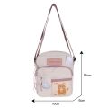 Cute Clear Kawaii Canvas Bag Girls Small Crossbag Harajuku Cartoon Women Shoulder Messenger Bag Cellphone Pouch Purses. 