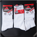 Adida.s Thin Socks in Polyester – Trendy Comfort, Durability, and Easy Maintenance for Everyday Wear - 1pair.