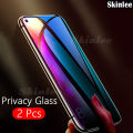 2pieces Privacy Glass for OPPO A78 NFC 4G Screen Protector Glass for OPPO A78 4G Full Screen Cover Film Tempered Glass Privacy Phone Case. 
