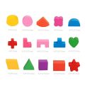 Multi-function Toy Wooden Shape Pairing Puzzle Early Education Training Interest Parent-child Interactive Children's Gift.