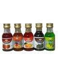 Lihama ( 5 Pcs ) Combo Food Flavour Essence Set - Mango + Strawberry + Orange + Lemon + Chocolate - 32 ml x 5 Pcs. 