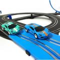 Electric Railway Track Toy Set Double Remote Control Car Racing Track Autorama Circuit Voiture Toy For Boy Children Gift. 