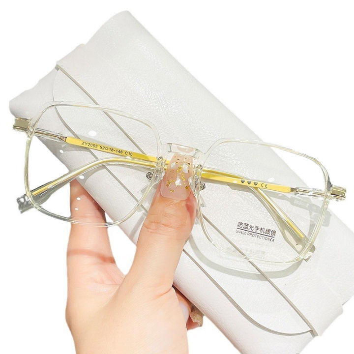 New%20Anti-Blue%20Light%20Glasses%20Men%20and%20Women%20Korean%20Fashion%20Xiaohongshu%20Plain%20Glasses%20Frame%20Glasses%20for%20Students%20Myopia%20Frame%20-%20Image%205
