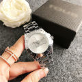 Silver Ladies Luxury Watch Gift Set Cheap Watch 38mm Dial Diameter Casual Sports Watch. 