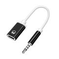 Aux Cable Converter 3.5mm Male 3.5mm Male Type-c Female Converter Type C Female Headphone Converter Type-C To 3.5mm Jack Converter Durable Portable 3 5mm To Type C Adapter Analog Earphones.