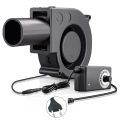 Speed Controller Blower Fan Home Garden Adjustable Air Blower Air Outlet 97mm Blower Fan Cooking Portable Machine. 