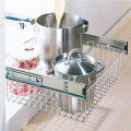 WellMax Stainless Steel Kitchen drawer basket DSPTJ001C-500-1.