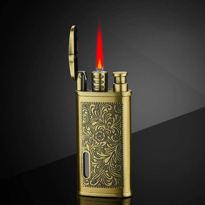 Lcb Lighter Gas Inflatable Windproof Metal Durable General Cigarette Lighter