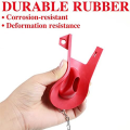 Toilet Flapper Replacement Kit Accessories Universal Toilet Plug Flapper for 2Inch Flush Valve, Water Saving.