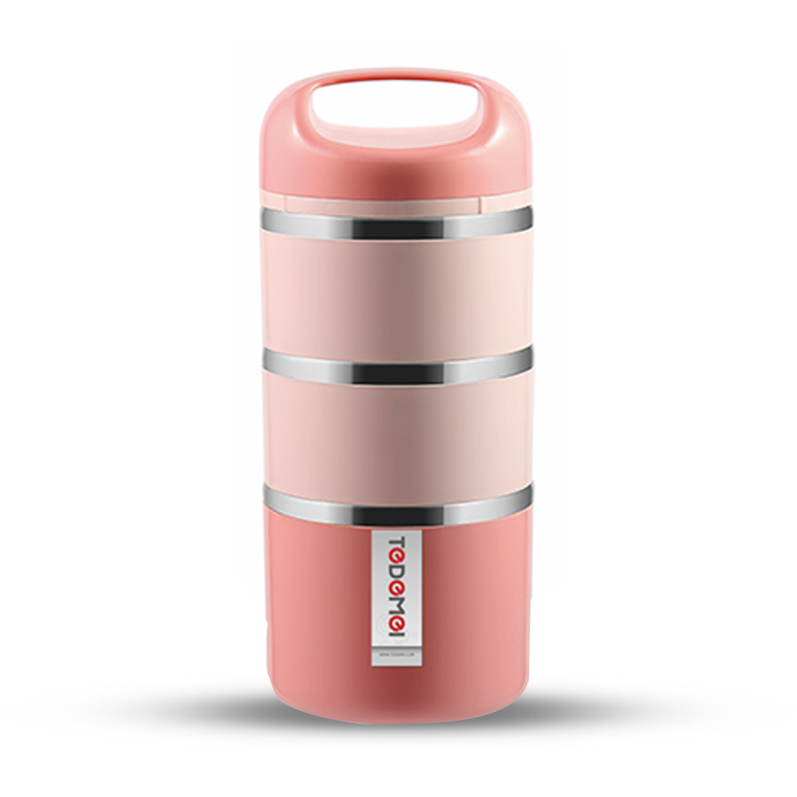 Tedemei%203%20layers%201.43L%20with%20handle%20portable%20leak-proof%20Filled%20PU%20Foam%20inner%20stainless%20steel%20bowl%20student%20bento%20lunch%20box%20-%20Image%203