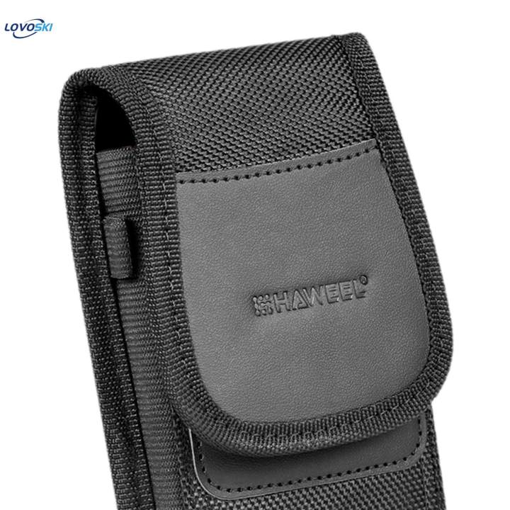 Cell%20Phone%20Nylon%20Protective%20Case%20Waist%20Bag%20Shockproof%20Outdoor%20Accessories%20Black%20-%20Image%208
