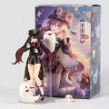20cm Anime Genshin Impact Figure Hu Tao PVC Action Figure Toys Collectible Model Toys Christmas Gifts for Children. 