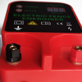 JDXHLAU 10KM Electric Fence Livestock High Voltage Pulse Controller Alarm Waterproof LCD Voltage Display(EU Plug). 