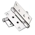 Spring hinge automatic closing door hinge type door closer, invisible door self-closing blade, stainless steel return elastic lotus blade. 