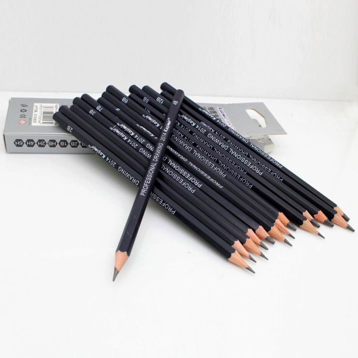 Kashimir%20Drawing%20Pencils%2014pcs/set%2012B,%2010B,%208B,%207B,%206B,%205B,%204B,%203B,%202B,%20B,%20HB,%202H,%204H,%206H%20Graphite%20Sketching%20Pencils%20Professional%20Sketch%20Pencils%20Set%20for%20Drawing%20-%20Image%205