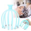Twelve Claw Ball Head Massager Beads Manual Head Massage Eight Claws Massager Portable Hand Held Scalp Massager 1pcs.