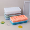 6 Grids Long Ice Cube Tray Mold Kitchen Reusable Silicone Ice Cube Mold BPA Free Ice Maker Food Grade Silicone Ice Cubes Mould Luolong.