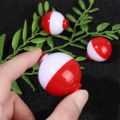 Fishing Bobbers Hard Plastic Fishing Float Ball Red White Float Ball Mini Fishing Bobber Floats Set Gadget Round Buoy Fishing Floating Tool Sea Fishing.
