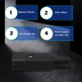 Black IEC-320 C14 Male Plug AC Power Inlet Socket Connector 250V 10A. 