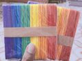 Ice Cream Stick Multicolor ( Wooden) →50pcs Pack. 