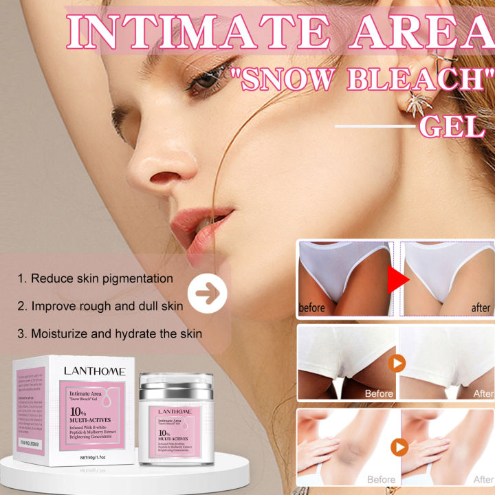 Body Whitening Cream Facial Legs Bikini Sensitive Areas Whitening Brighten Skin Colour Dark Spot Corrector For Intimate Areas