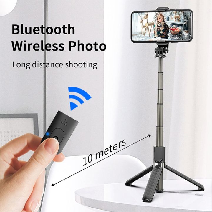 L03%20Aluminum%20Alloy%20Foldable%20Bluetooth%20Tripod%20Selfie%20Stick%20-%20Image%209