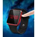 Rubber LED Bracelet Digital Wrist Watch. 