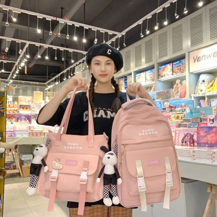 2%20In%201%20Fashion%20Women%20Backpack%20Multifunctional%20School%20Bag%20for%20Girls%20Large%20Capacity%20Waterproof%20Travel%20Bags%20Trendy%20Shoulder%20Bags%20-%20Image%202